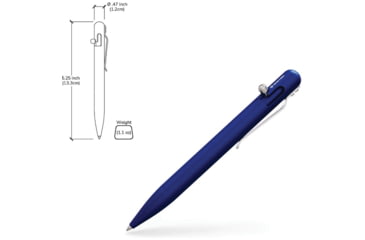 Image of Bastion Bolt Action Pen Aluminum Blue