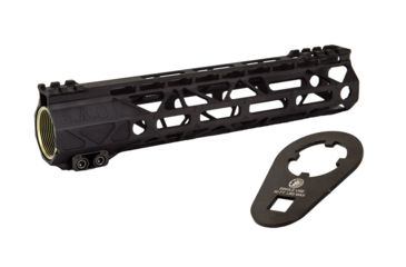 Image of Battle Arms Development RIGIDRAIL Handguard, AR-15/M16, M-LOK, 17 inch, Black, BAD-RR17-MLOK