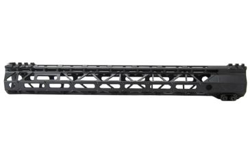 Image of Battle Arms Development RIGIDRAIL Handguard, AR-15/M16, M-LOK, 17 inch, Black, BAD-RR17-MLOK