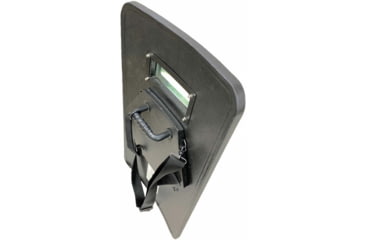 Image of Battle Steel Ballistic Shield W/ Viewport, Level III, 20x36in, Black, BATTLESTEEL-605-02