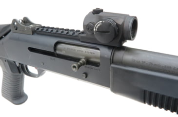 Image of Battle Steel Benelli M4 Top Rail W/ Integrated Aimpoint &amp; Holosun Micro Sight Base - BATTLESTEEL-418777