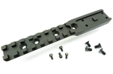 Image of Battle Steel Benelli M4 Top Rail W/ Integrated Aimpoint &amp; Holosun Micro Sight Base - BATTLESTEEL-418777