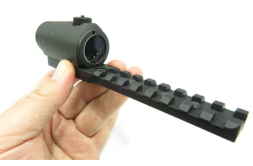 Image of Battle Steel Benelli M4 Top Rail W/ Integrated Aimpoint &amp; Holosun Micro Sight Base - BATTLESTEEL-418777