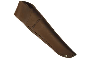 Image of Bear and Son Knives Pro Skinner Fixed Blade Knife w/ Leather Sheath, 3.13in, High Definition Damascus Steel, Genuine India Stag Bone Handle, 549D