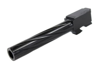 Image of Bear Creek Arsenal Grizzly 101 &amp; Glock 17 9mm Non-Threaded Pistol Barrel, 1-16 Twist, Black Nitride Spiral Fluted, 1087-BGL91917MSF