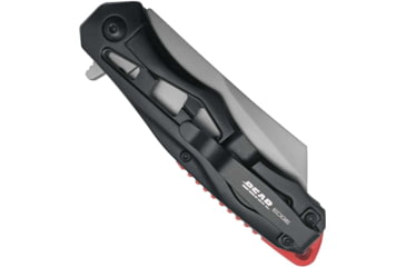 Image of Bear and Son Knives Framelock Folding Knife, 2.88in, High Carbon Stainless Steel, Hollow Ground, Stainless Steel Handle, Stainless Steel, 112