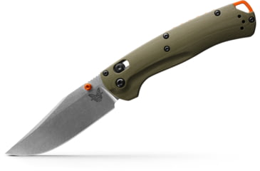 Image of Benchmade 15536 Taggedout Folding Knives, 3.5 in, CPM-S45VN Steel, Hunting, OD Green Handle, 15536