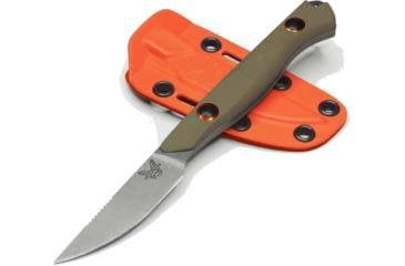 Image of Benchmade 15700-01 Flyaway Fixed Blade Knives, 2.7 in, CPM-S90V Steel, Hunting, OD Green Handle, 15700-01