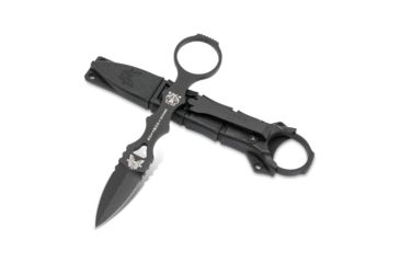 Image of Benchmade 173 Mini SOCP Fixed Blade Knife,  6.25 in, 440C Steel, Black 173BK