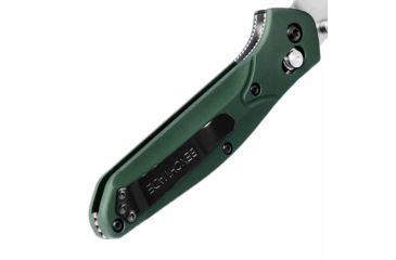 Image of Benchmade 940 Blue Class Folding Knife, Plain Edge, Satin Blade 940