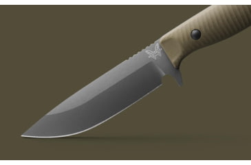 Image of Benchmade Anonimus Fixed Blade Knife, 5in, CPM-Cru-Wear Tool Steel, Drop Point Blade, G10, OD Green Handle, 539GY