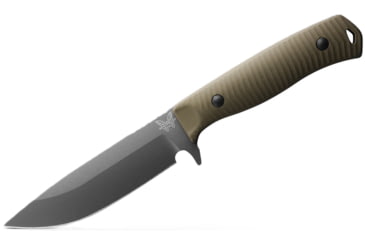 Image of Benchmade Anonimus Fixed Blade Knife, 5in, CPM-Cru-Wear Tool Steel, Drop Point Blade, G10, OD Green Handle, 539GY