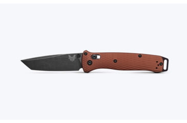 Image of Benchmade Bailout Folding Knife, 3.38in, Plain, CPM-Magnacut Stainless Steel, Tanto, 6061-T6 Aluminum, Burnt Copper, 537BK-07