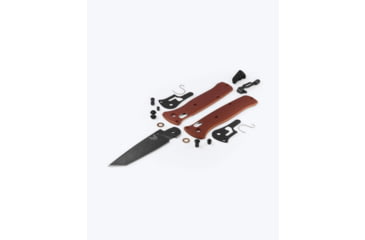 Image of Benchmade Bailout Folding Knife, 3.38in, Plain, CPM-Magnacut Stainless Steel, Tanto, 6061-T6 Aluminum, Burnt Copper, 537BK-07