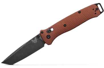 Image of Benchmade Bailout Folding Knife, 3.38in, Plain, CPM-Magnacut Stainless Steel, Tanto, 6061-T6 Aluminum, Burnt Copper, 537BK-07