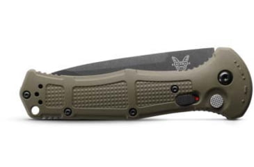 Image of Benchmade Claymore Automatic Folding Knife, 3.6in, CPM-D2, Tanto, Grivory Ranger Green, 9071SBK-1