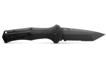 Image of Benchmade Claymore Automatic Folding Knife, 3.6in, CPM-D2, Tanto, Grivory Black, 9071SBK