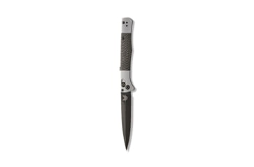 Image of Benchmade Fact Auto Axis Automatic Folding Knife, 3.95in CPM-S90V Super Premium Stainless Steel Spear Point Blade, 6061-T6 Aircraft Aluminum Handle, 4170BK