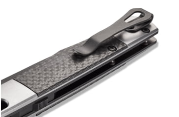 Image of Benchmade Fact Auto Axis Automatic Folding Knife, 3.95in CPM-S90V Super Premium Stainless Steel Spear Point Blade, 6061-T6 Aircraft Aluminum Handle, 4170BK