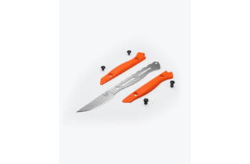 Image of Benchmade Flyway Fixed Blade Knife, 2.7in, CPM-154 Stainless Steel, Straight Back Blade, G10, Orange Handle, 15700
