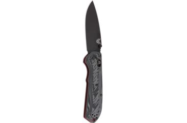 Image of Benchmade Freek Drop Point Folding Knife, Satin Plain Black Blade, Versaflex Gray Handle, 560BK-1
