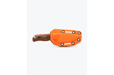 Image of Benchmade Hidden Canyon Hunter Fixed Blade Knife, 2.79in, CPM-S90V Stainless Steel, Drop Point Blade, Richlite G10, Orange G10 Base Layer Handle, 15017-1