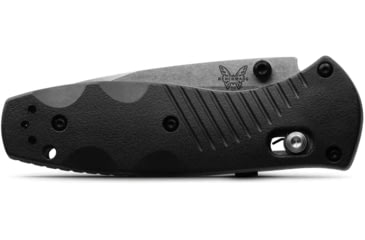 Image of Benchmade Mini-Barrage Folding Knife, Plain Edge, Satin Blade 585