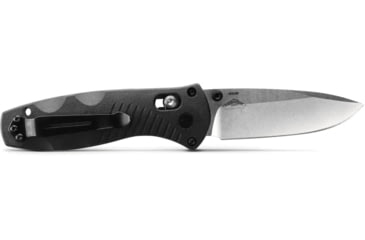 Image of Benchmade Mini-Barrage Folding Knife, Plain Edge, Satin Blade 585
