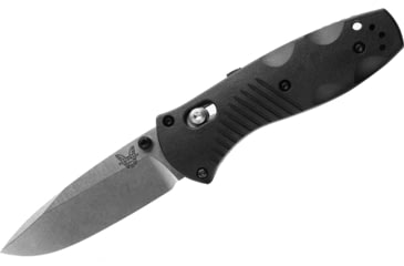 Image of Benchmade Mini-Barrage Folding Knife, Plain Edge, Satin Blade 585