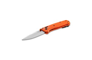 Image of Benchmade Mini Bugout Folding Knive, 2.82in, Drop Point, Orange Grivory Handle, 533