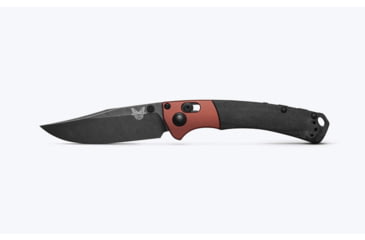 Image of Benchmade Mini Crooked River Folding Knife, 3.4in, CPM-Magnacut Stainless Steel, Clip-Point, 6061-T6 Aluminum, Burnt Copper/ Black, 15085BK-04