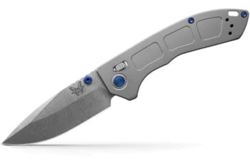 Image of Benchmade Mini Narrows, Axis, Drop Point Knives, Grey, 743