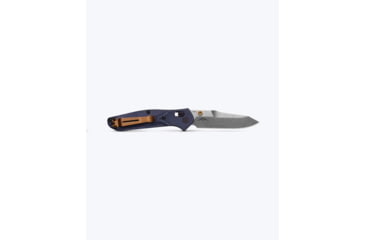 Image of Benchmade Mini Osborne Folding Knife, 2.92in, M390 Steel, Reverse Tanto, Micarta, Blue Denim, 945-04