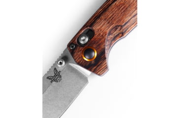 Image of Benchmade North Fork Folding Knife, 2.97in, CPM-S30V Premium Stainless Steel, Wood, 15032