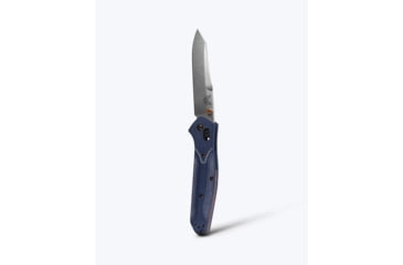 Image of Benchmade Osborne Folding Knife, 3.4in, M390 Stainless Steel, Reverse Tanto, Micarta, Blue Denim, 940-04