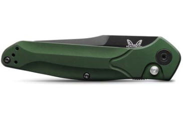 Image of Benchmade Osborne Automatic Folding Knife, 3.4 in, CPM-S30V Steel, Tanto, Green, 9400BK