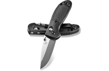Image of Benchmade Pardue Mini Drop Point Grip Folding Knife, Axs, Stud, 556-S30V