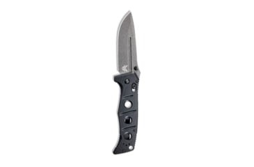 Image of Benchmade Sibert Adamas Axis Stud Folding Knife, 3.82in CPM-CruWear Steel Drop Point Grey Coated Blade, Contoured G-10 Handle, 275GY-1
