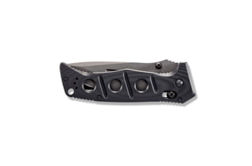 Image of Benchmade Sibert Adamas Axis Stud Folding Knife, 3.82in CPM-CruWear Steel Drop Point Grey Coated Blade, Contoured G-10 Handle, 275GY-1