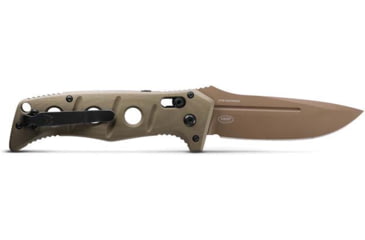 Image of Benchmade Sibert Auto Adamas Axis Stud Automatic Folding Knife, 3.8in CPM-CruWear Steel Drop Point Flat Earth Coated Blade, G10 Handle, 2750FE-2