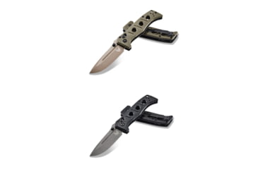 Image of Benchmade Sibert Mini Adamas Axis Stud Folding Knife, Flat Earth, Tungsten Grey