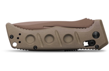 Image of Benchmade Sibert Mini Auto Adamas Automatic Folding Knife, 3.25in, CPM MagnaCut, Drop Point, OD Green G10 Handle, 2730FE-2