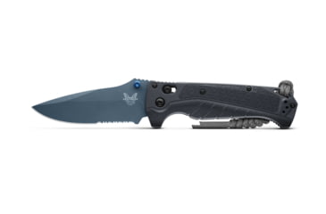 Image of Benchmade Water Adira Folding Knife, 3.88in, CPM MagnaCut Stainless Steel, Grivory, Tempest Gray, Combo, 18060SBT-01