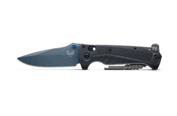 Image of Benchmade Water Adira Folding Knife, 3.88in, CPM MagnaCut Stainless Steel, Grivory, Tempest Gray, Plain, 18060BT-01