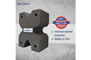 Image of BenchMaster X-Block Shooting Rest Combo Pack Mini, Black, BMWRXBLKCOMBO