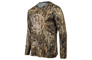 Image of Beretta MAX-7 TRIDENT LS T-SHIRT RTMAX-7LG A3C81638