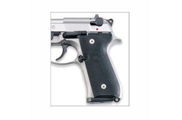 Image of Beretta Rubber Smooth Pistol Grip, 92/96 Series, Black, E00752