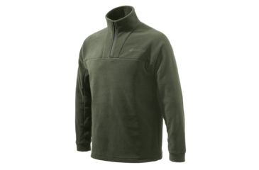 Image of Beretta Half Zip Fleece, Green, Extra Large P3311T14340715XL