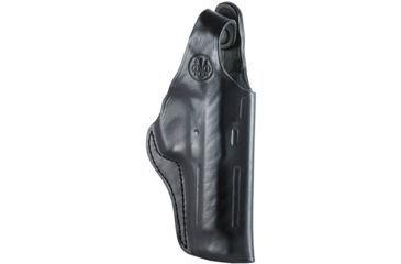 Image of Beretta Brigadier Thumb Break Hip Leather Holster, 92 Brigadier, Right Hand, Black, E01651