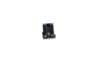 Image of Beretta Target Adjustable Rear Sight - White Dot, 92/96 Series, Black, E00169